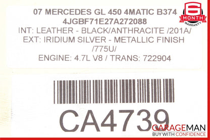 07-11 Mercedes X164 GL450 C300 Automatic Transmission Oil Pan 2212701212 OEM