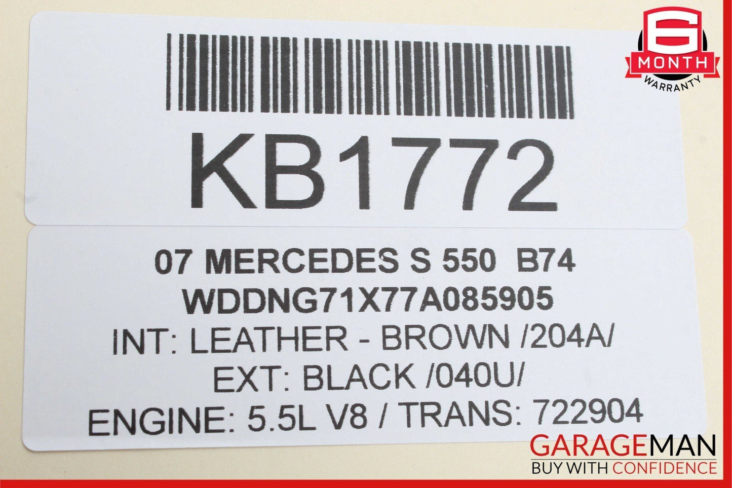 07-13 Mercedes W221 S550 Front Right / Left Under Seat Storage Compartment OEM