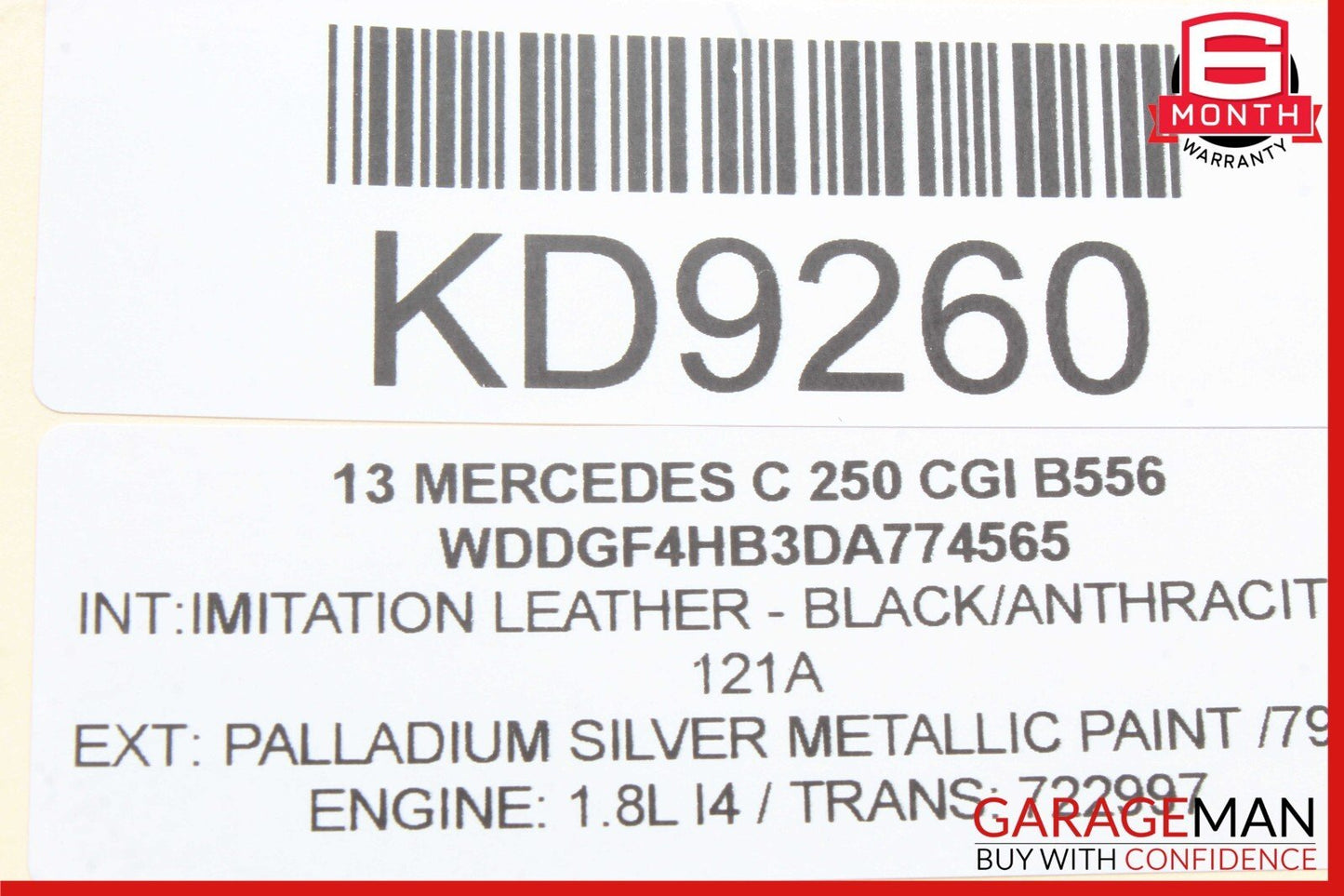 12-14 Mercedes W204 C250 C300 C350 Rear Fuse Relay Box Module 2049060205 OEM