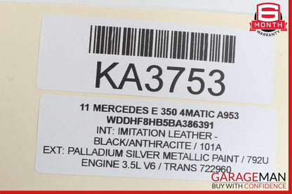 10-11 Mercedes W212 E350 E550 Right Side LED Daytime Running Light Fog Lamp OEM