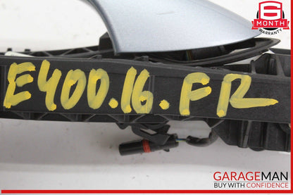 10-17 Mercedes W207 E400 Right Passenger Side Exterior Door Handle Silver OEM