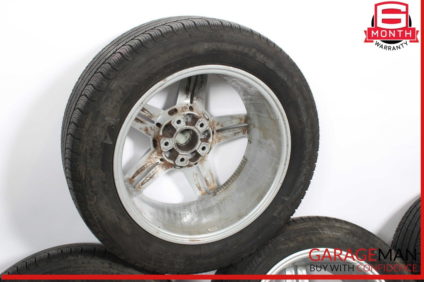 11-18 Porsche Cayenne 958 8.5x19 19" Complete Wheel Tire Rim Set of 4 Pc OEM