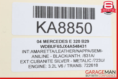 03-09 Mercedes W211 E320 E500 E550 E63 Rear Right Side Door Lock Latch Actuator