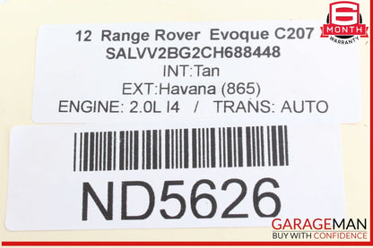 12-19 Range Rover Evoque Rear Left Driver Side Lower Control Arm OEM