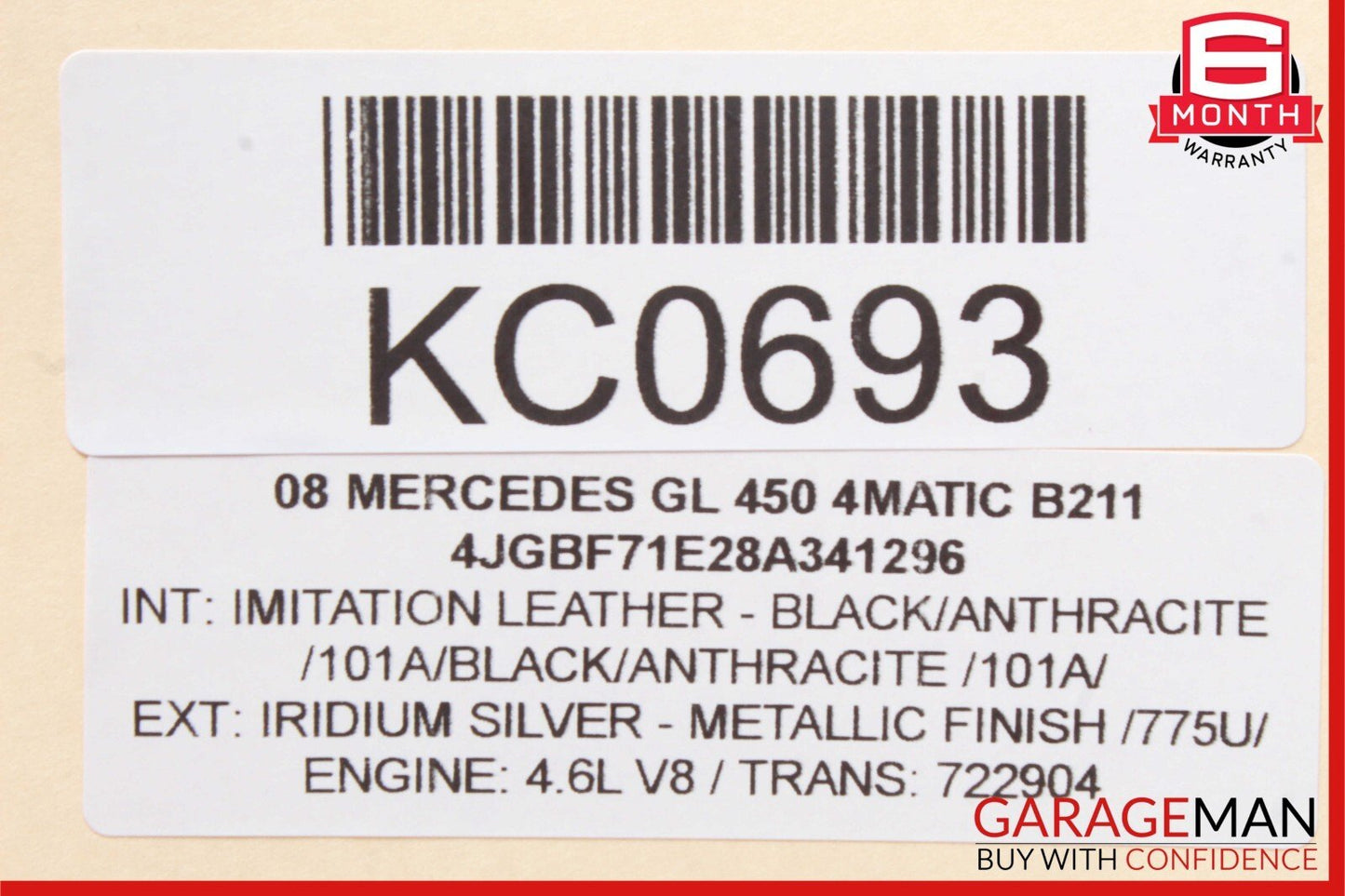 06-13 Mercedes X164 GL550 Front Left Driver Side Door Control Module Unit OEM