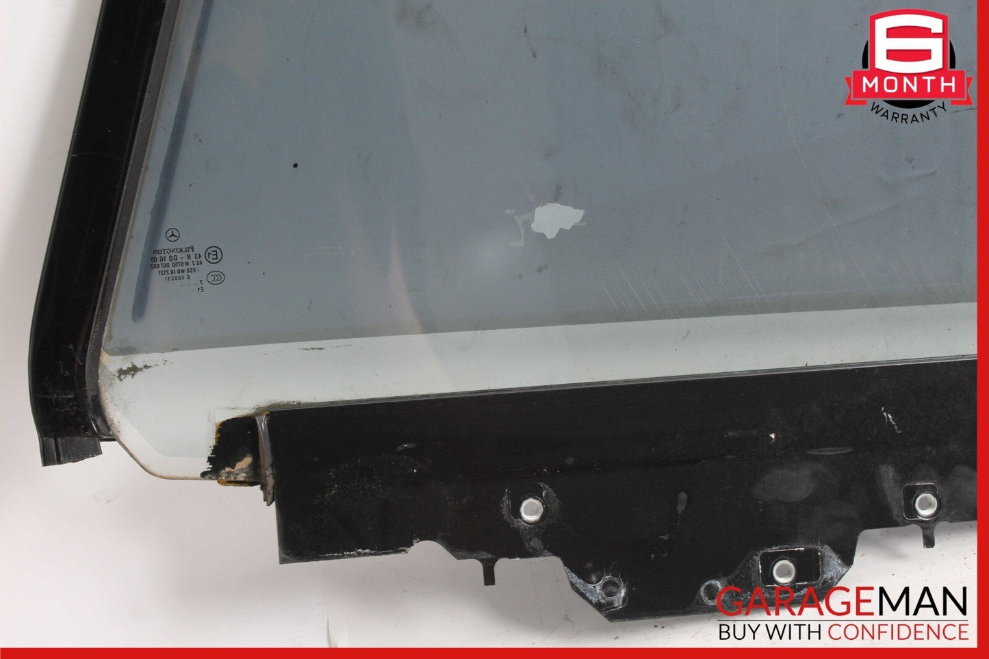 07-14 Mercedes W216 CL63 CL550 Rear Right Side Door Quarter Window Auto Glass