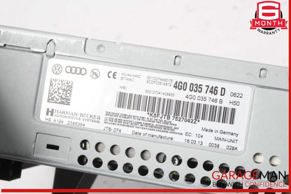 12-15 Audi A6 Front Dash Dashboard Audio Radio Multimedia CD Player 4G0035746D