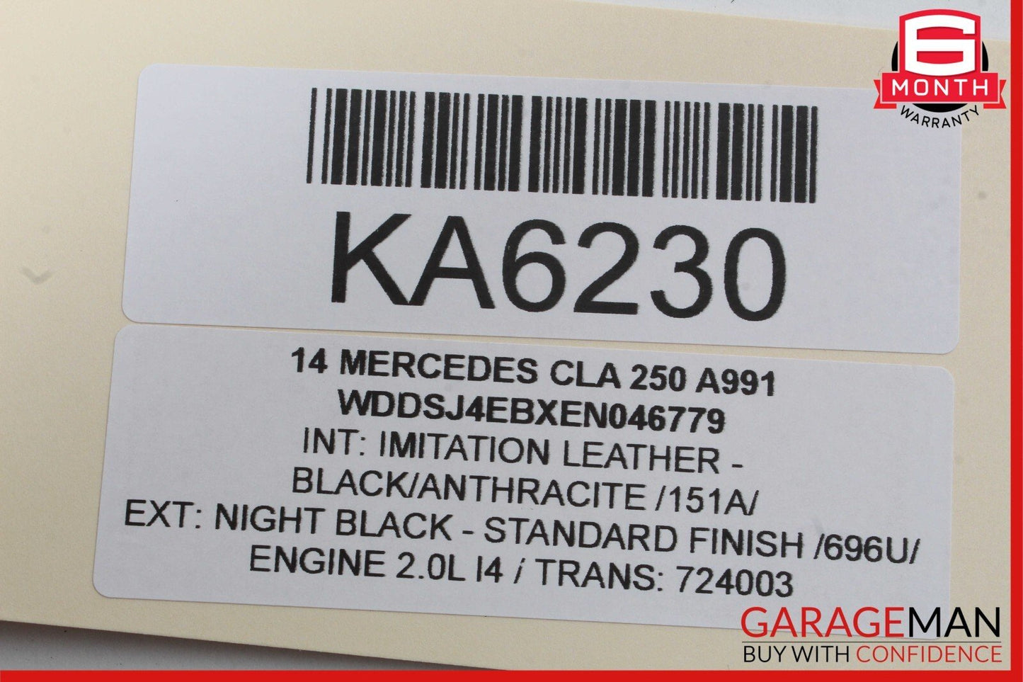 08-14 Mercedes W117 CLA250  Front Right Side Door Lock Latch Actuator OEM