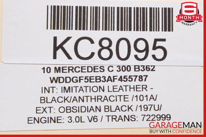 08-11 Mercedes W204 C300 C250 Front Right Side Exterior Door Handle OEM