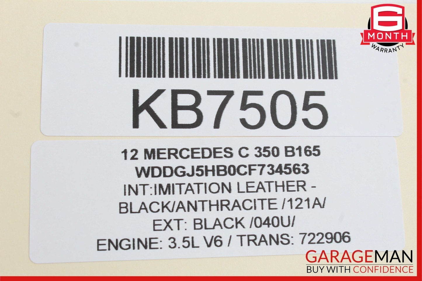 12-14 Mercedes C250 C350 AC A/C Climate Temperature Heater Switch Control Panel