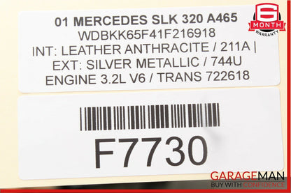 97-04 Mercedes R170 SLK320 MAF Mass Air Flow Sensor Meter 1120940048 OEM