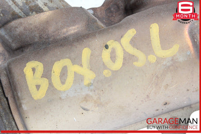 05-08 Porsche Boxster 987 Left Exhaust System Muffler Manifold Header Pipe