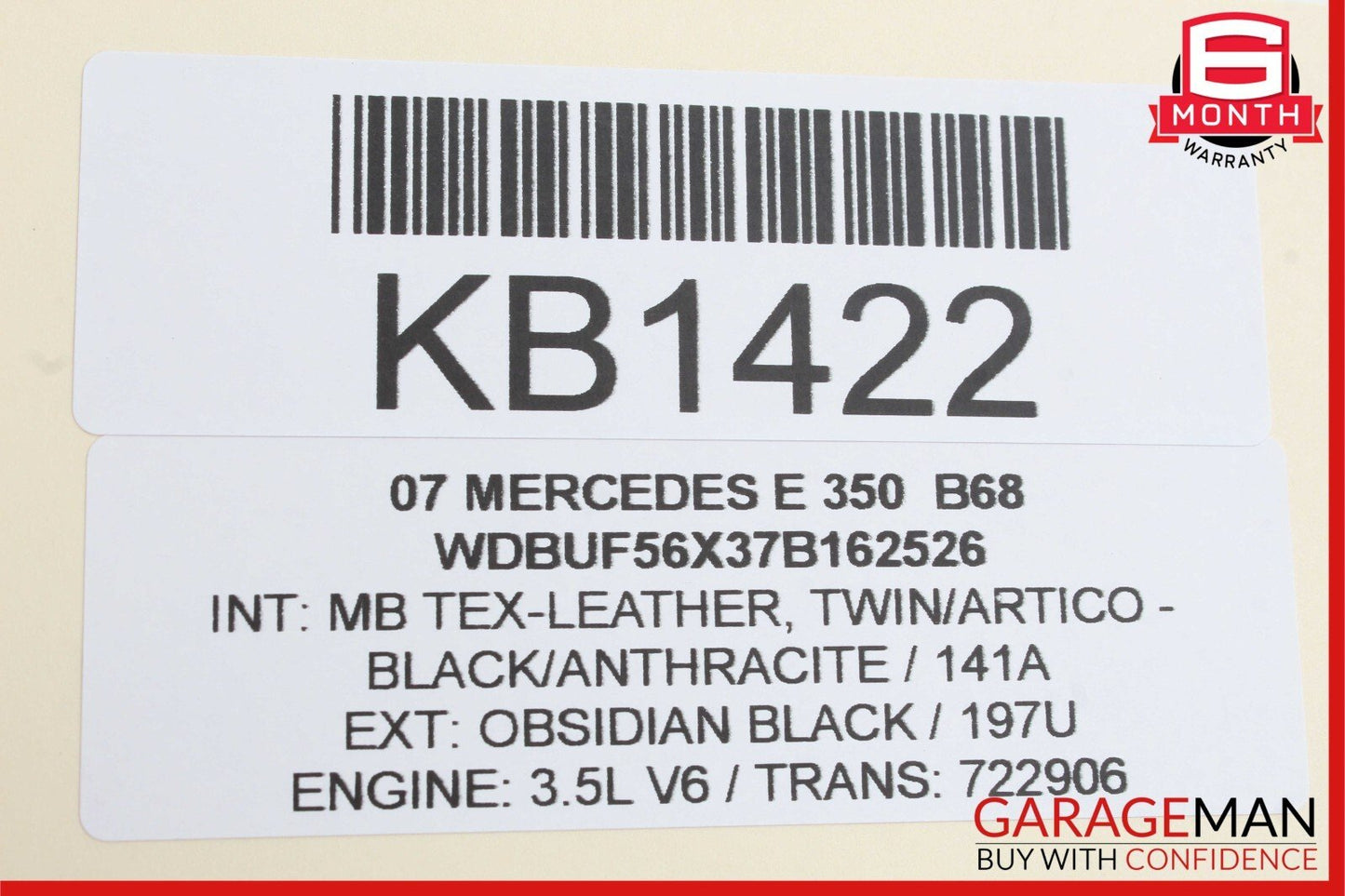 03-11 Mercedes W211 E350 GL450 Front Right Seat Control Module 2118700085 OEM