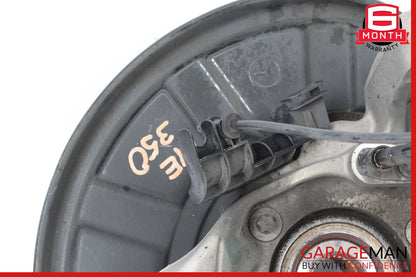 10-18 Mercedes W212 E350 GLK350 Rear Left Side Spindle Knuckle Hub OEM