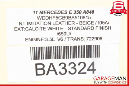 10-16 Mercedes W212 E350 Front Right Passenger Side Top Upper Control Arm OEM