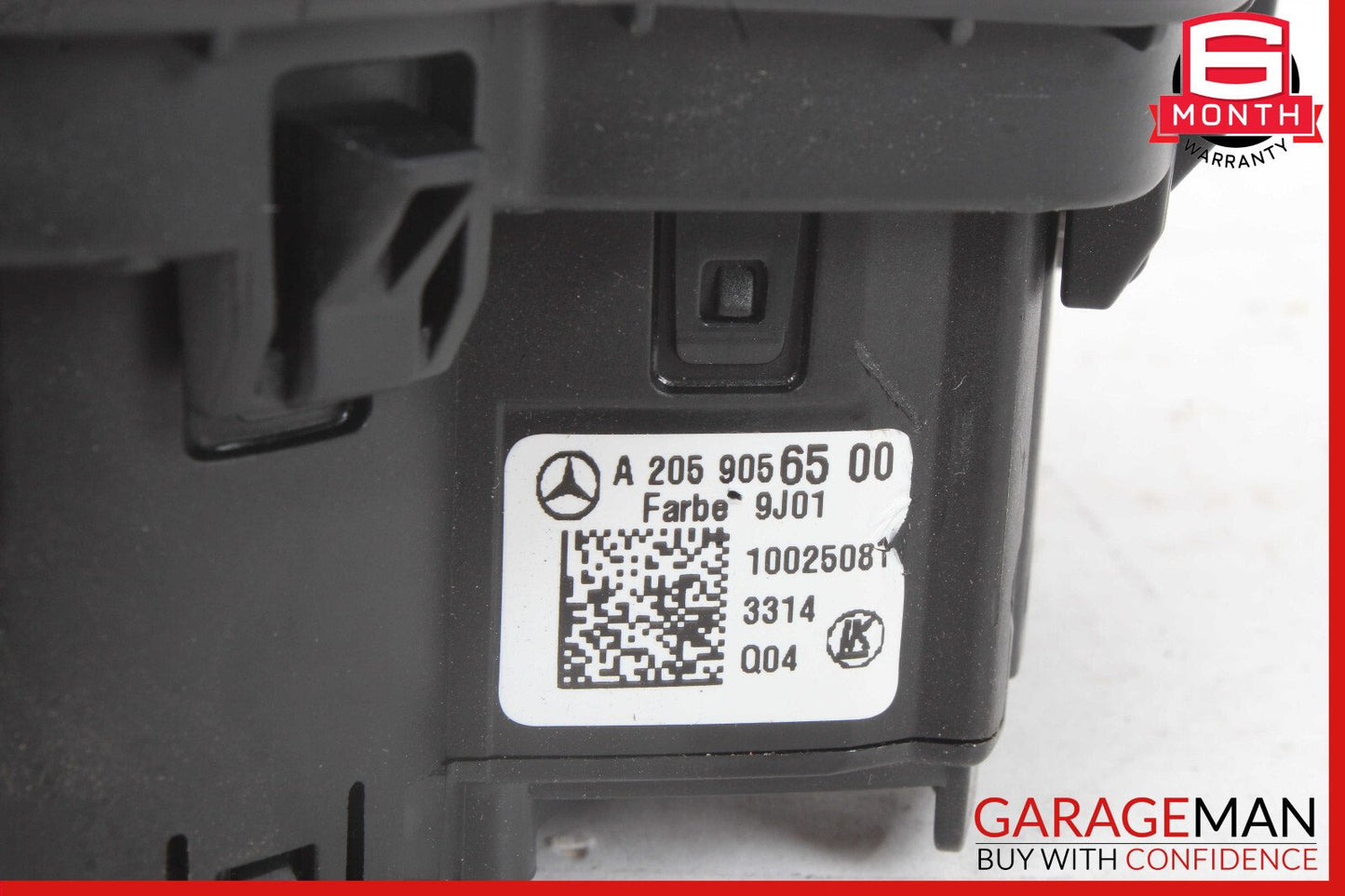 15-20 Mercedes W205 C300 C400 GLC300 Dash Headlight Switch Control Module Assy