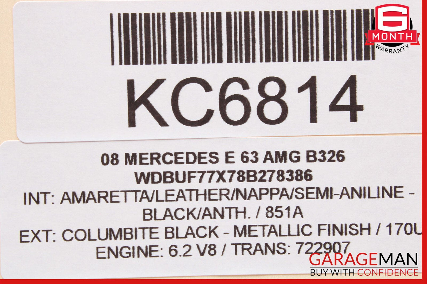 03-09 Mercedes W211 E63 Rear Right Door Control Module 2118704126 OEM