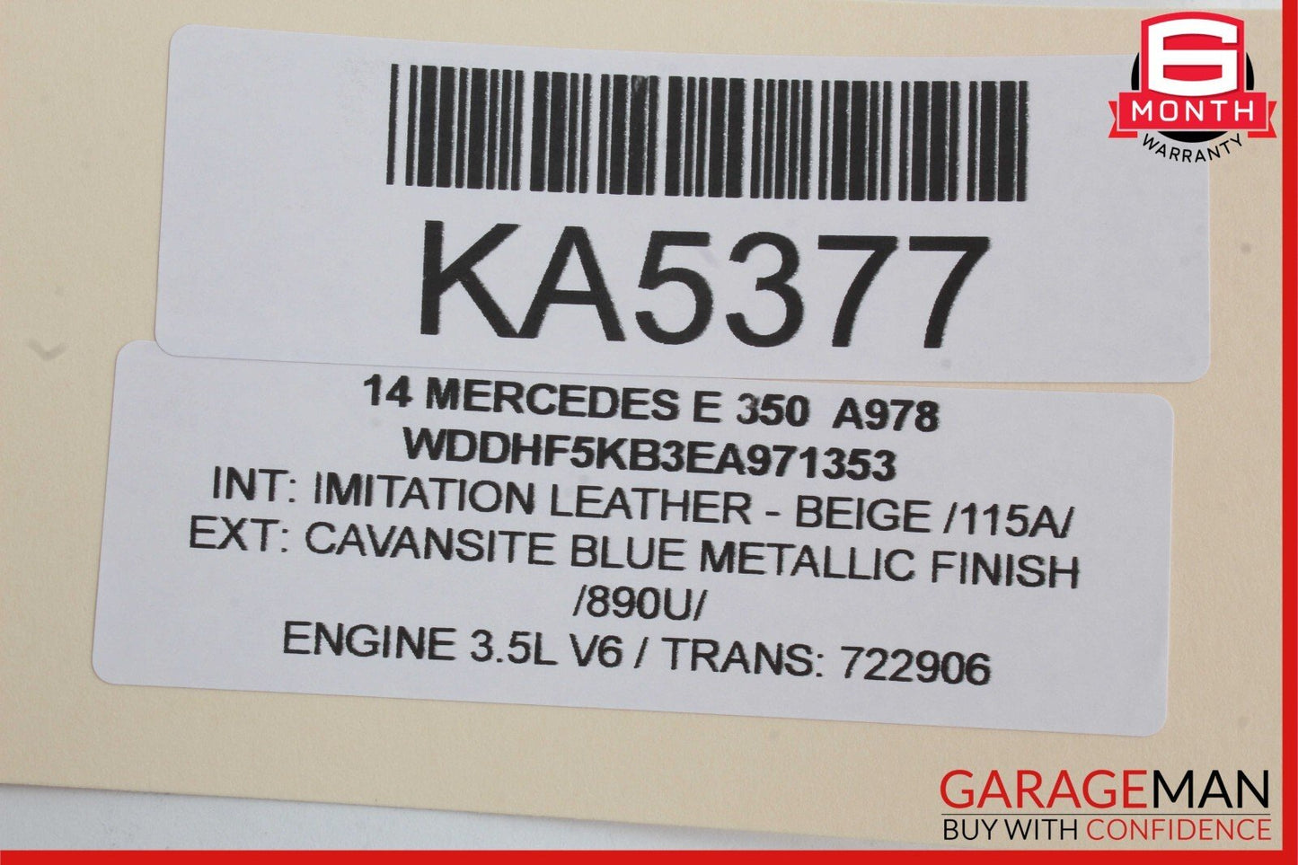 08-20 Mercedes GLK350 C300 E350 Front Right Side Door Lock Latch Actuator OEM