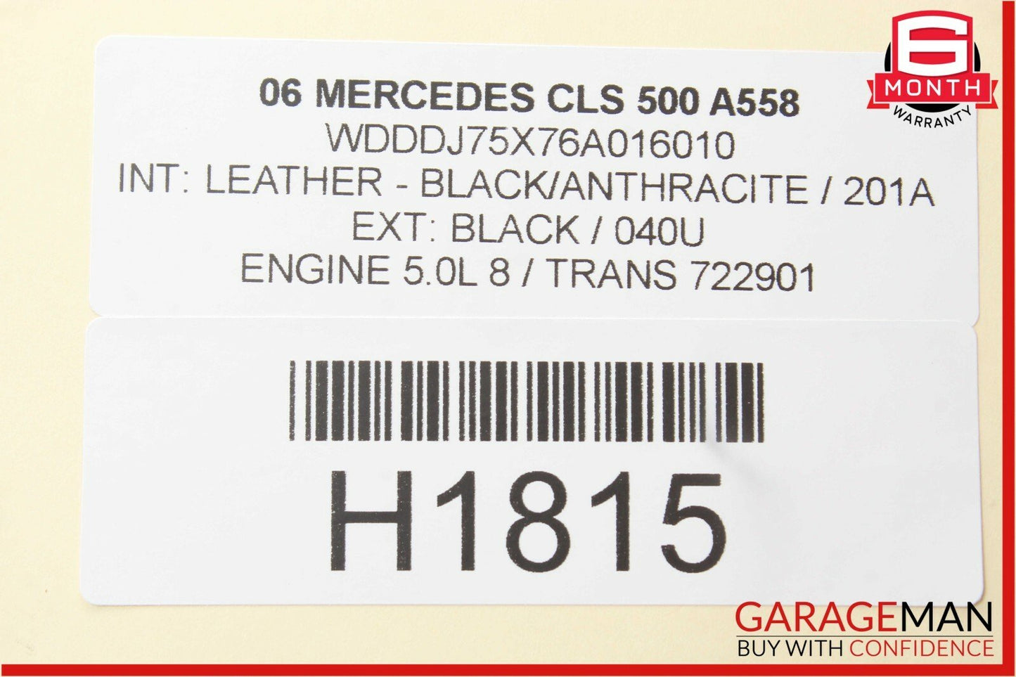 06-11 Mercedes W219 CLS500 Front Right Passenger Door Controller Module Unit