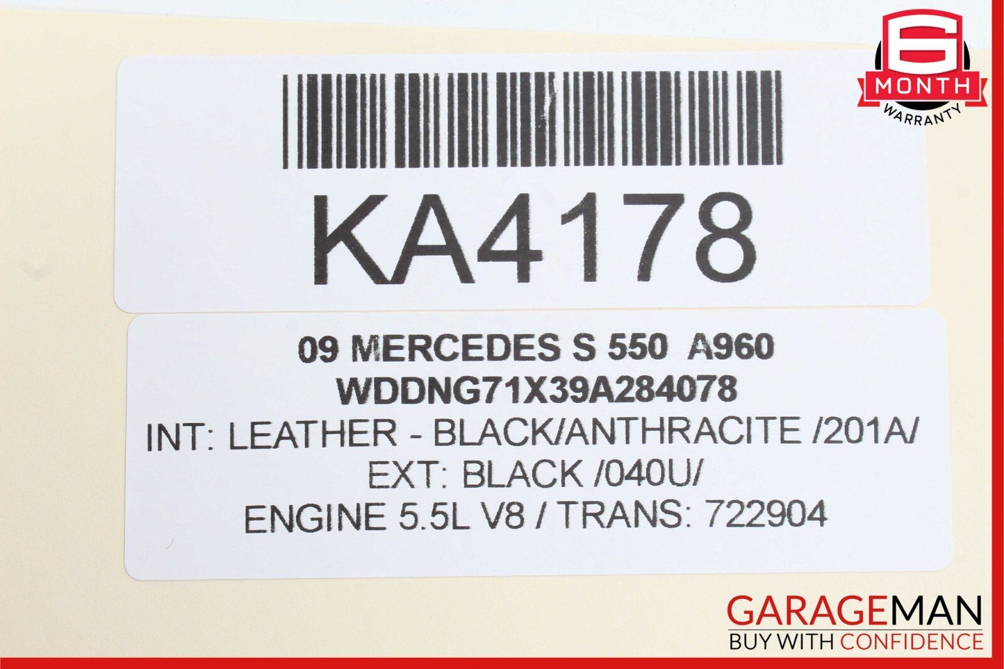 07-13 Mercedes W221 S400 S550 CL600 Front Right Side Seat Control Switch Set OEM