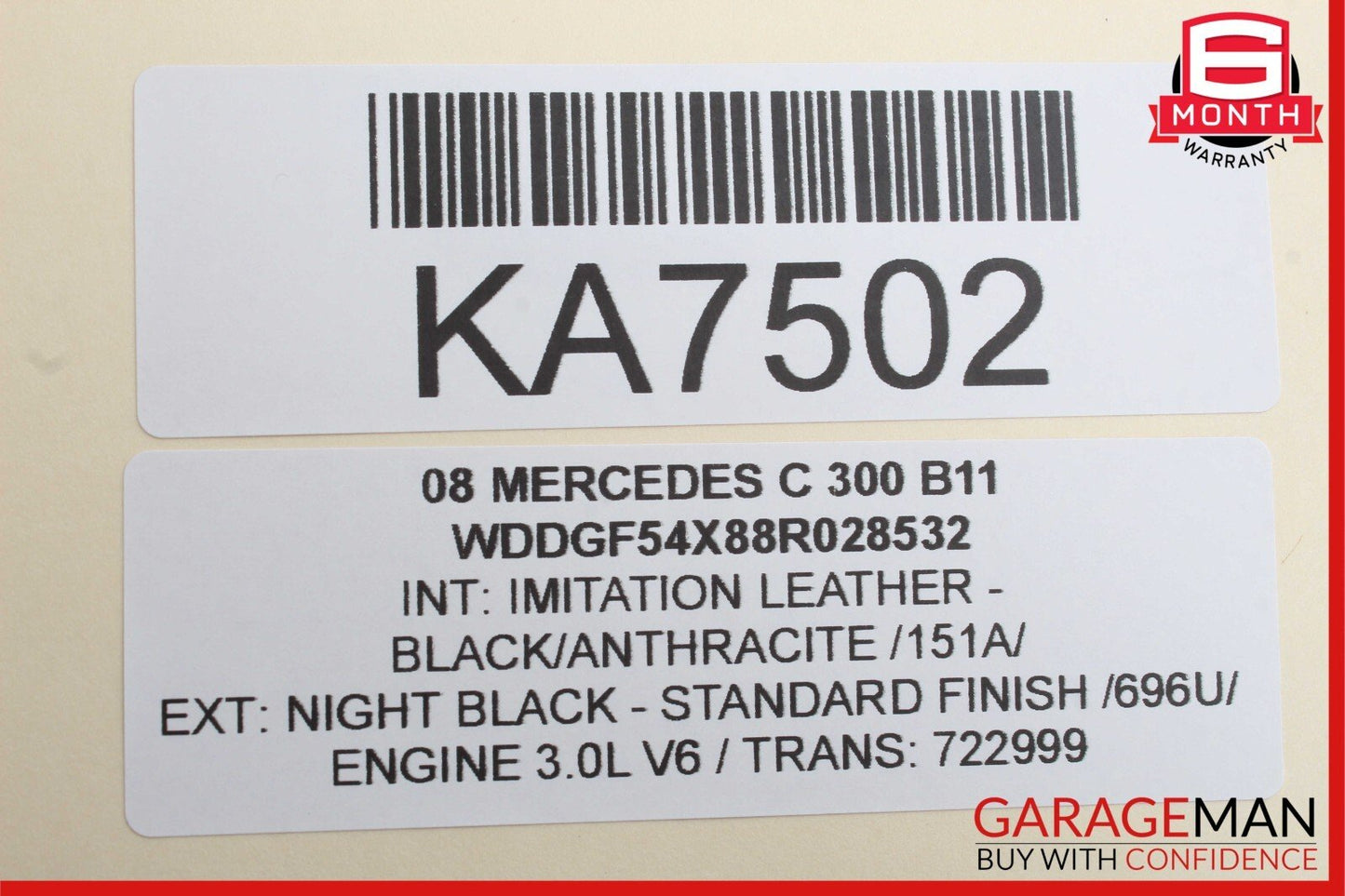 08-11 Mercedes W204 C300 C350 Navigation Command Head Unit DVD CD Audio OEM