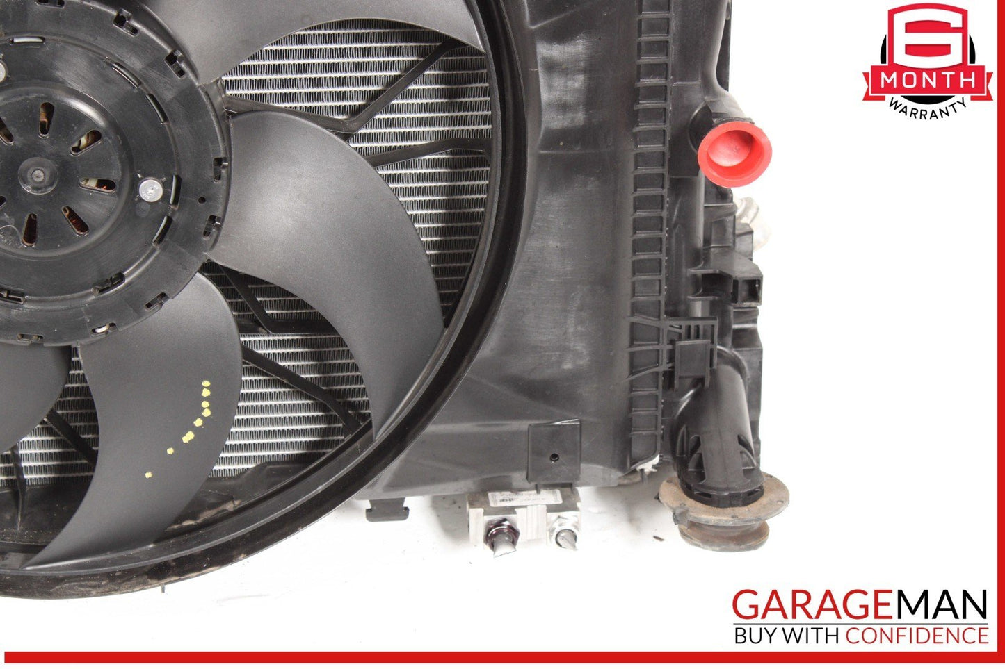 08-20 Mercedes R172 SLC300 E550 Engine Radiator Condenser Cooling Fan Motor Assy