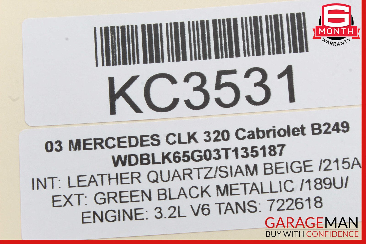 98-03 Mercedes W208 CLK320 CLK55 Rear Left & Right Side Door Speaker Set OEM