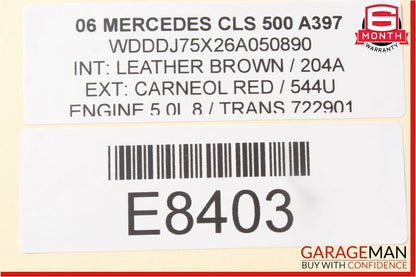 03-11 Mercedes W219 CLS500 Parktronic Control Module PDC 2195450332 OEM