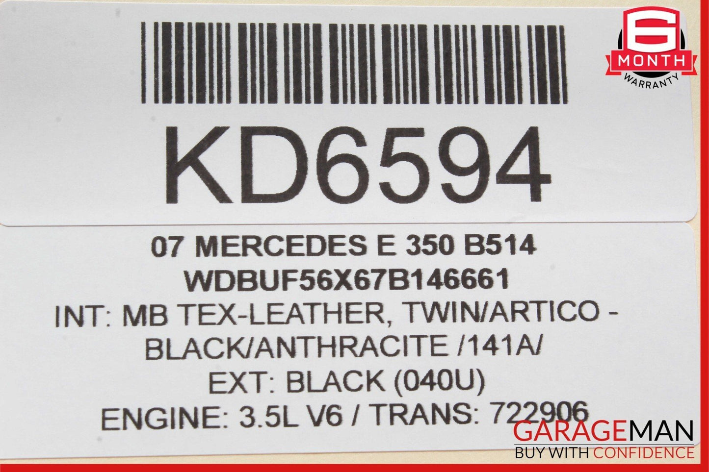 03-09 Mercedes W211 E320 E350 E550 Front Right Side Door Control Module