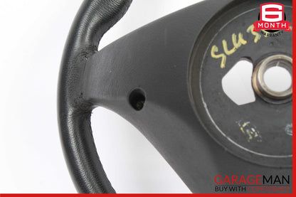 05-07 Mercedes R171 SLK350 C230 C280 3 Spoke Steering Wheel 1714600103 Black OEM