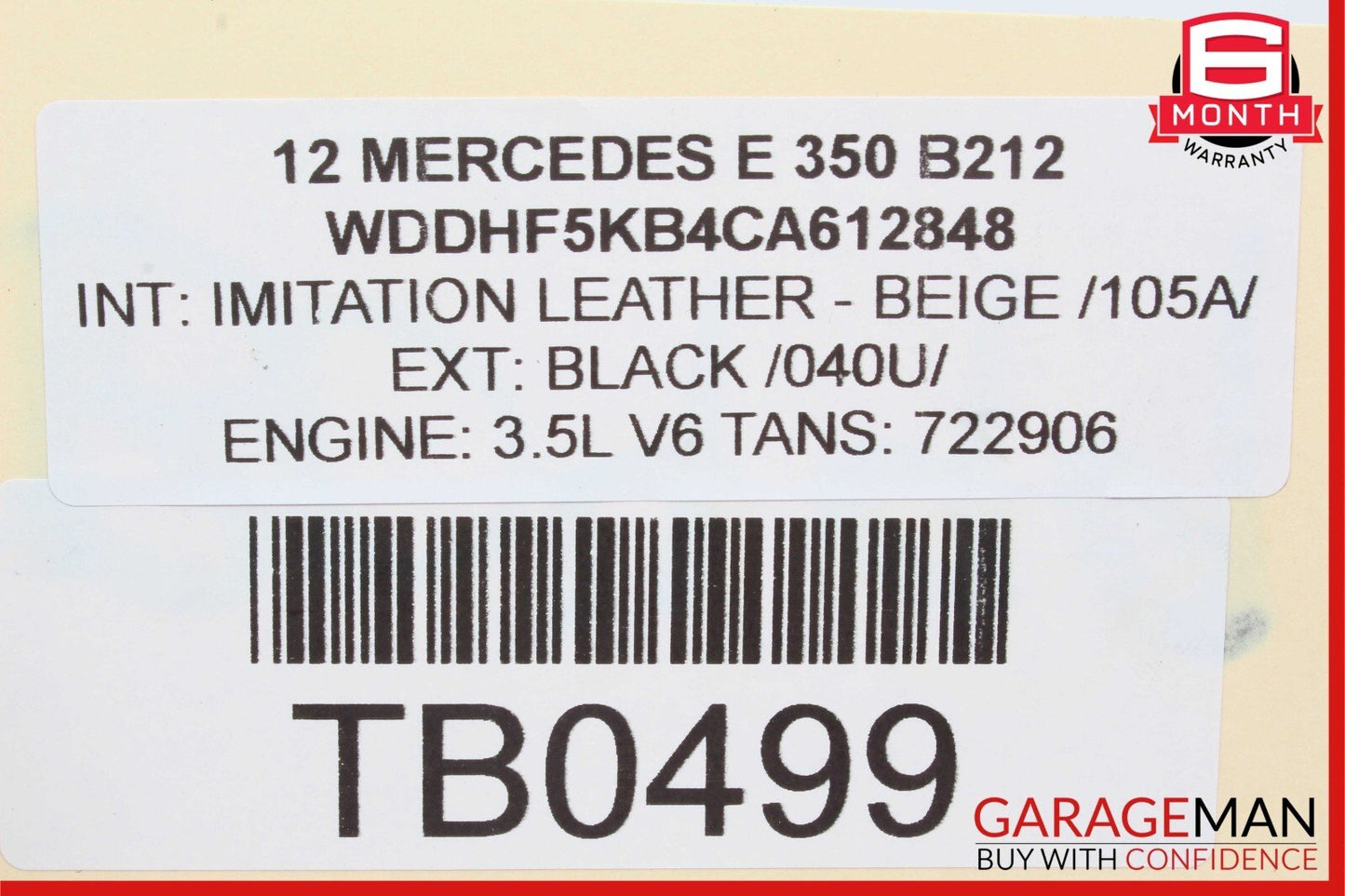 10-16 Mercedes W212 E350 E550 Front Right RWD Suspension Wishbone Control Arm