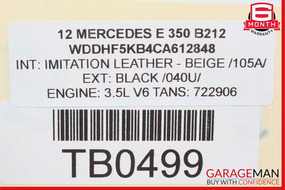 10-16 Mercedes W212 E350 E550 Front Right RWD Suspension Wishbone Control Arm