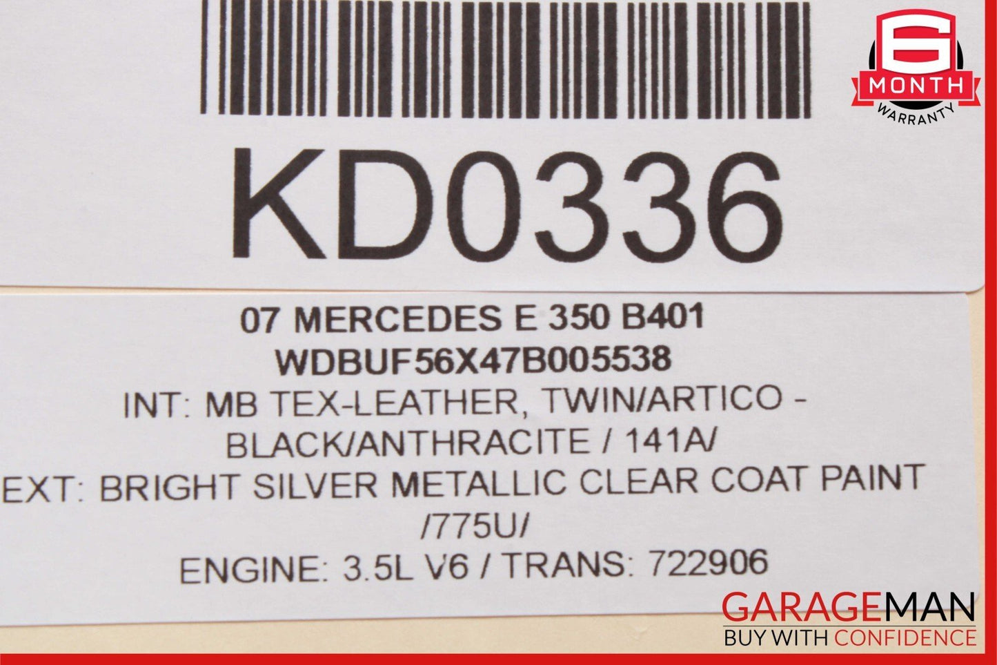 03-11 Mercedes CLS550 E350 Front Right Side RWD Suspension Upper Control Arm