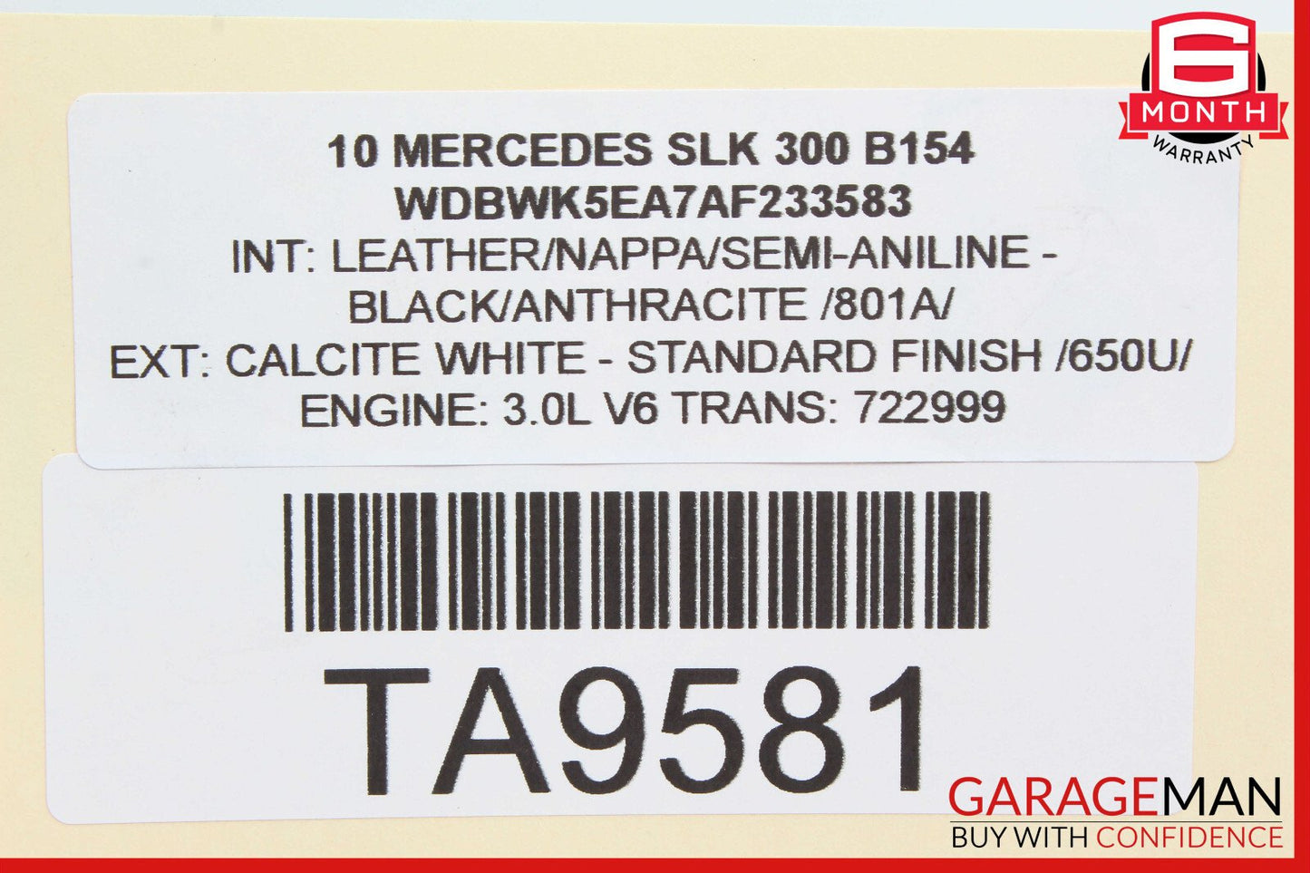 Mercedes R171 SLK300 C300 E350 Front Right Engine Timing Chain Cover Plate OEM
