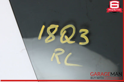 15-18 Audi Q3 Quattro Rear Left Driver Side Door Window Glass 43R006723 OEM