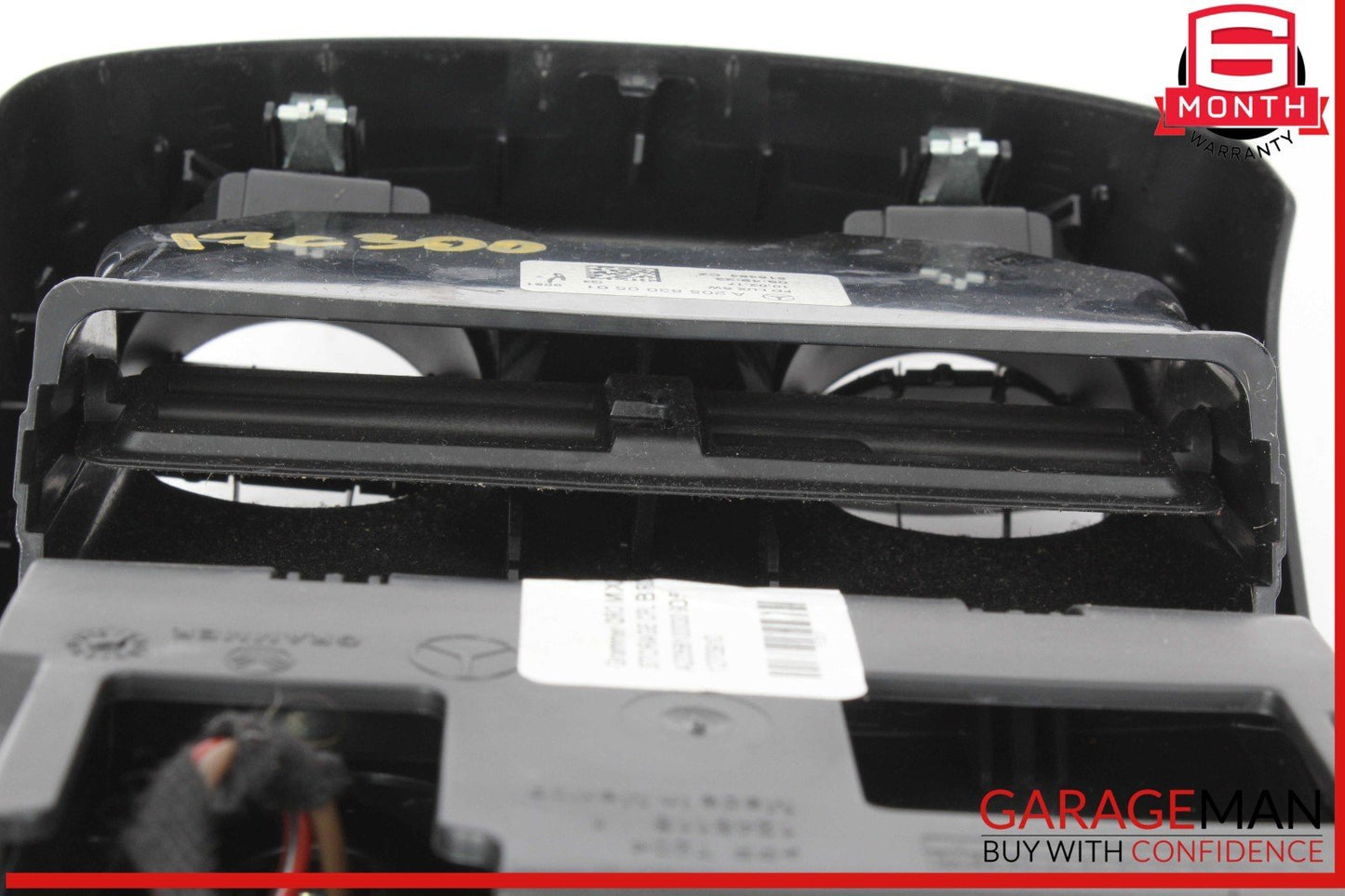 15-20 Mercedes W205 C300 Rear Center Console AC Air Vent Grille Trim Cover OEM