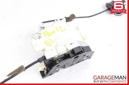 11-18 Porsche Panamera Rear Left Side Door Lock Latch Actuator w/ Door Handle