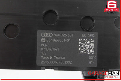 17-24 Audi S5 A4 Traction Parking Control Multi Switch Panel 8W0925301 OEM