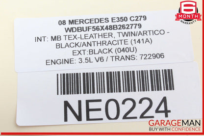 03-09 Mercedes W211 E350 ML350 Sirius Satellite Radio Receiver 2118703389 OEM