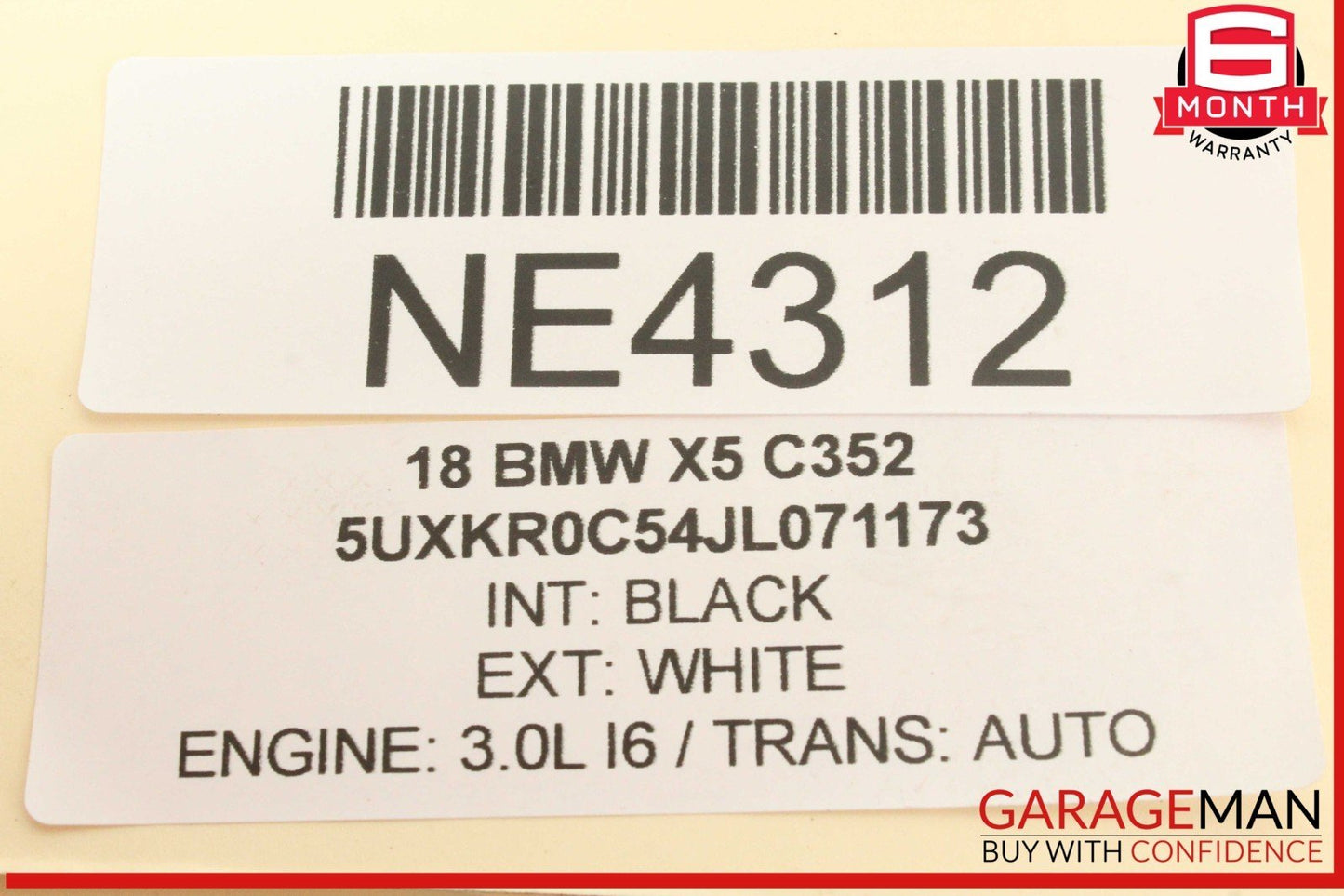 14-20 BMW X5 F15 M3 M4 Engine Motor Starter Denso 7631558 OEM
