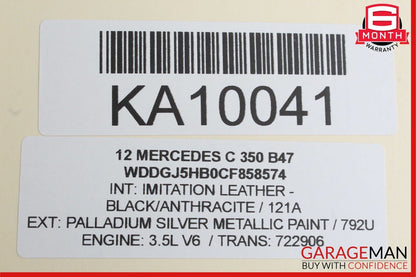 08-20 Mercedes GLK350 SLC180 C250 Front Left Side Door Lock Latch Actuator