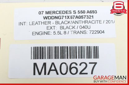 07-09 Mercedes W221 S550 CL550 AC A/C Air Conditioning Condenser w/ Shroud