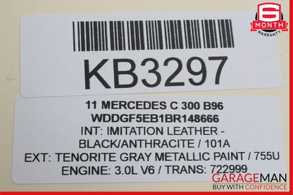 08-16 Mercedes W204 C300 Front Left Driver Side Door Window Regulator Motor OEM