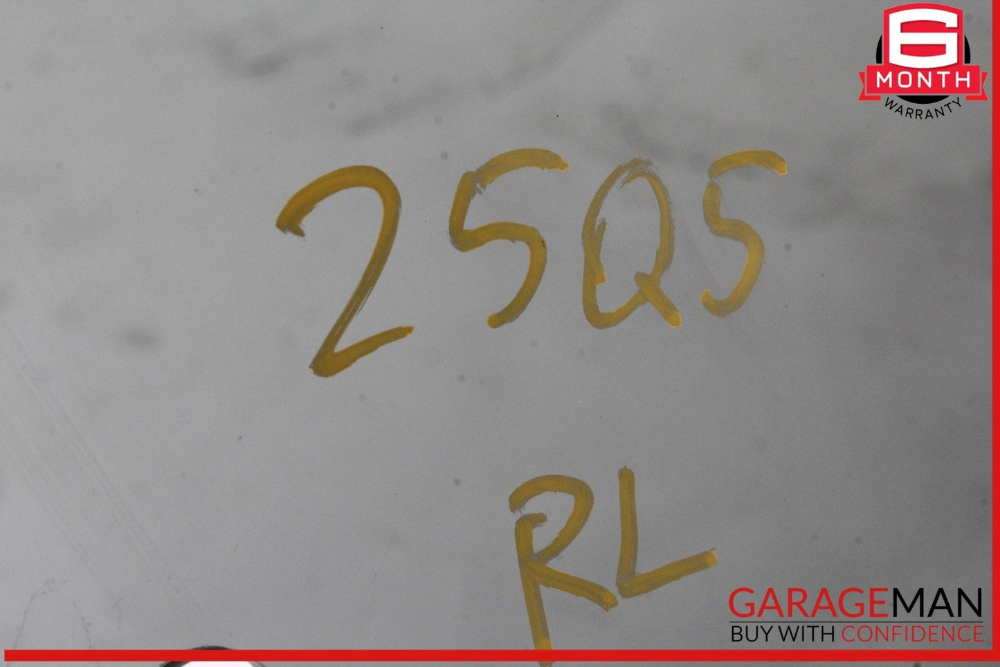 18-25 Audi Q5 Rear Left Driver Side Door Window Glass 43R004553 OEM