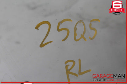 18-25 Audi Q5 Rear Left Driver Side Door Window Glass 43R004553 OEM