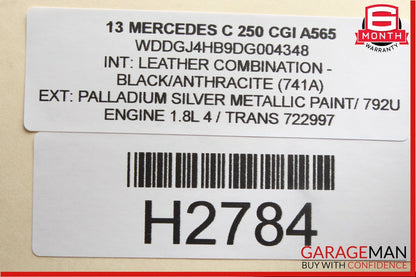 08-14 Mercedes W204 C250 C300 Rear Left Driver Side Upper Control Arm OEM