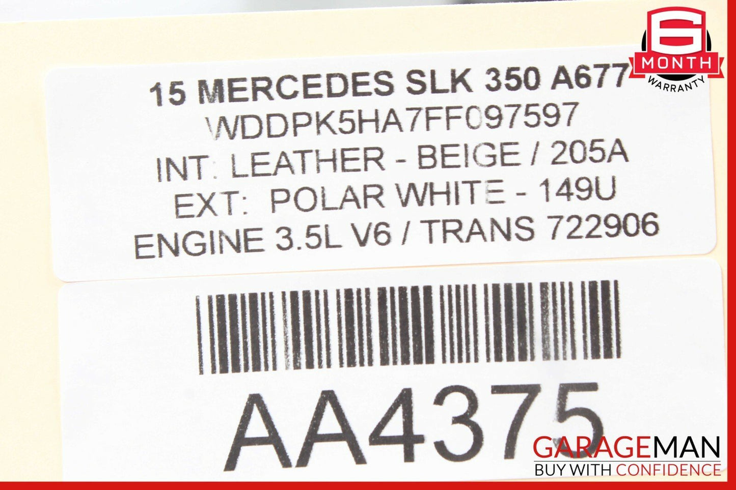12-14 Mercedes R172 SLK350 SLK250 Rear Fuse Relay Junction Box Assembly OEM