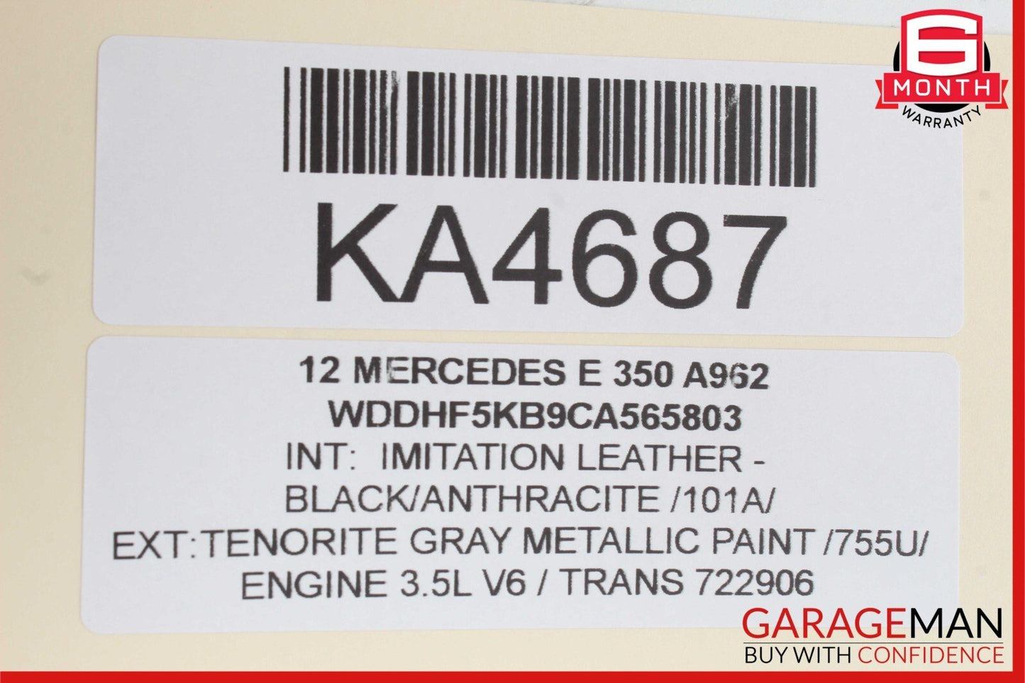 12-16 Mercedes SLK350 E350 Power Steering Pump Reservoir Assembly