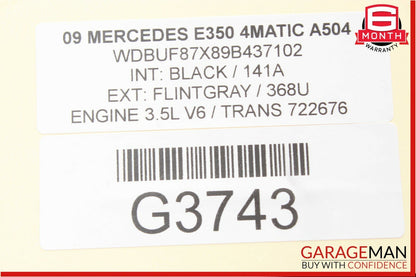 06-12 Mercedes W211 E350 E550 CL63 AMG TPMS Tire Pressure Control Module Unit