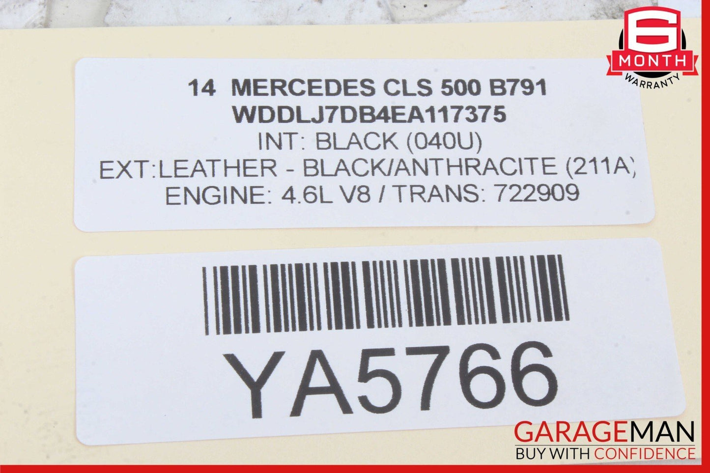 08-18 Mercedes W218 CLS500 C250 C300 Left or Right Door Audio Sound Speaker OEM